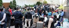 Libyalı Yolculardan Protesto